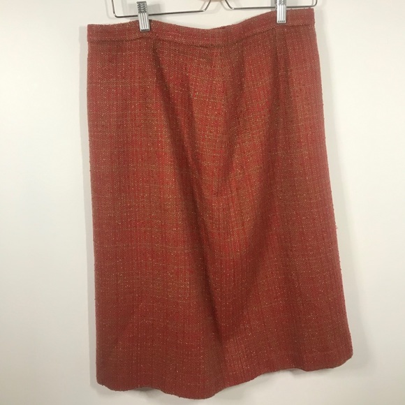Vintage Kasper Wool Skirt - Picture 3 of 3